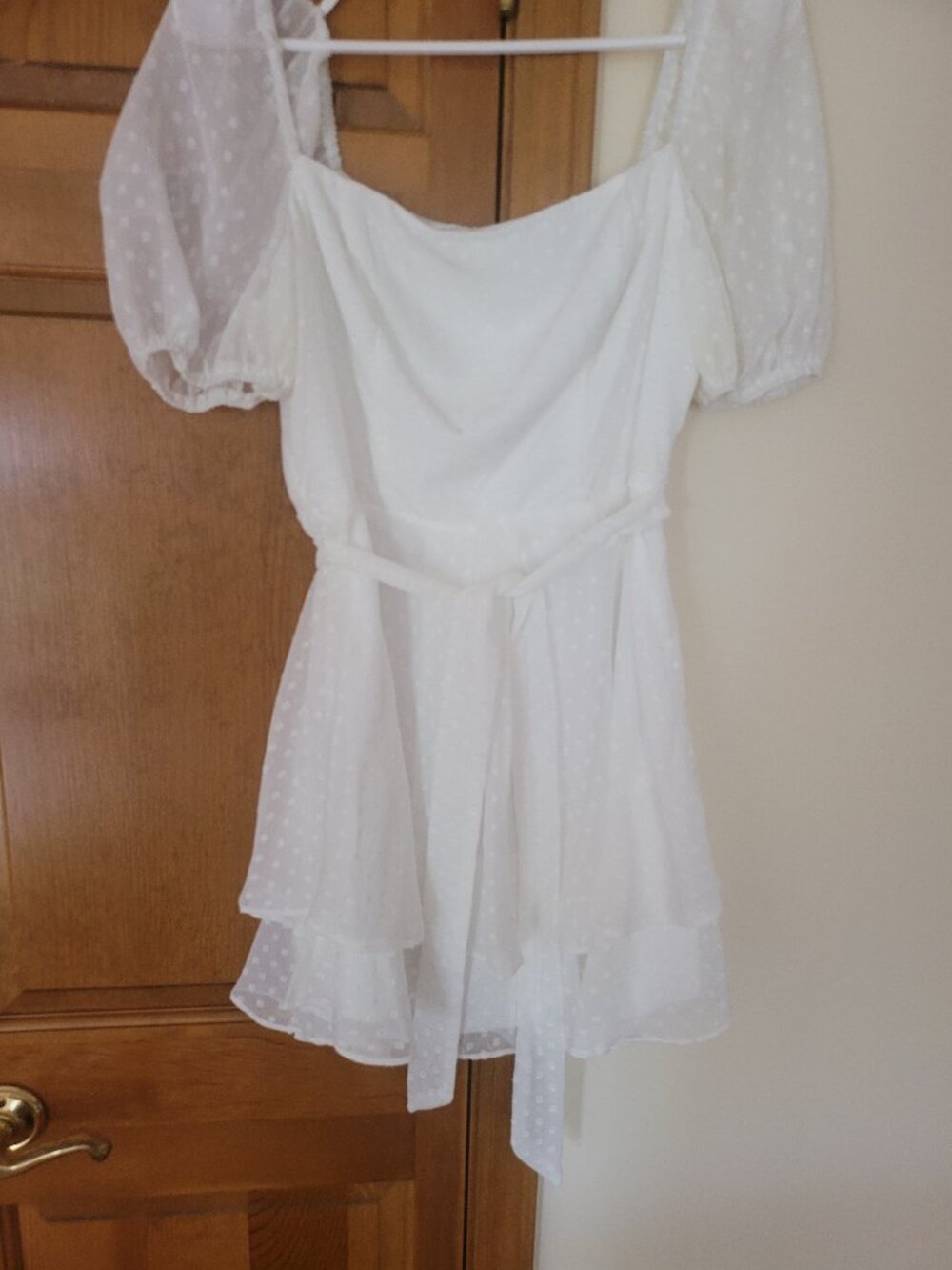 White short dress - Graduation size 7 SMART